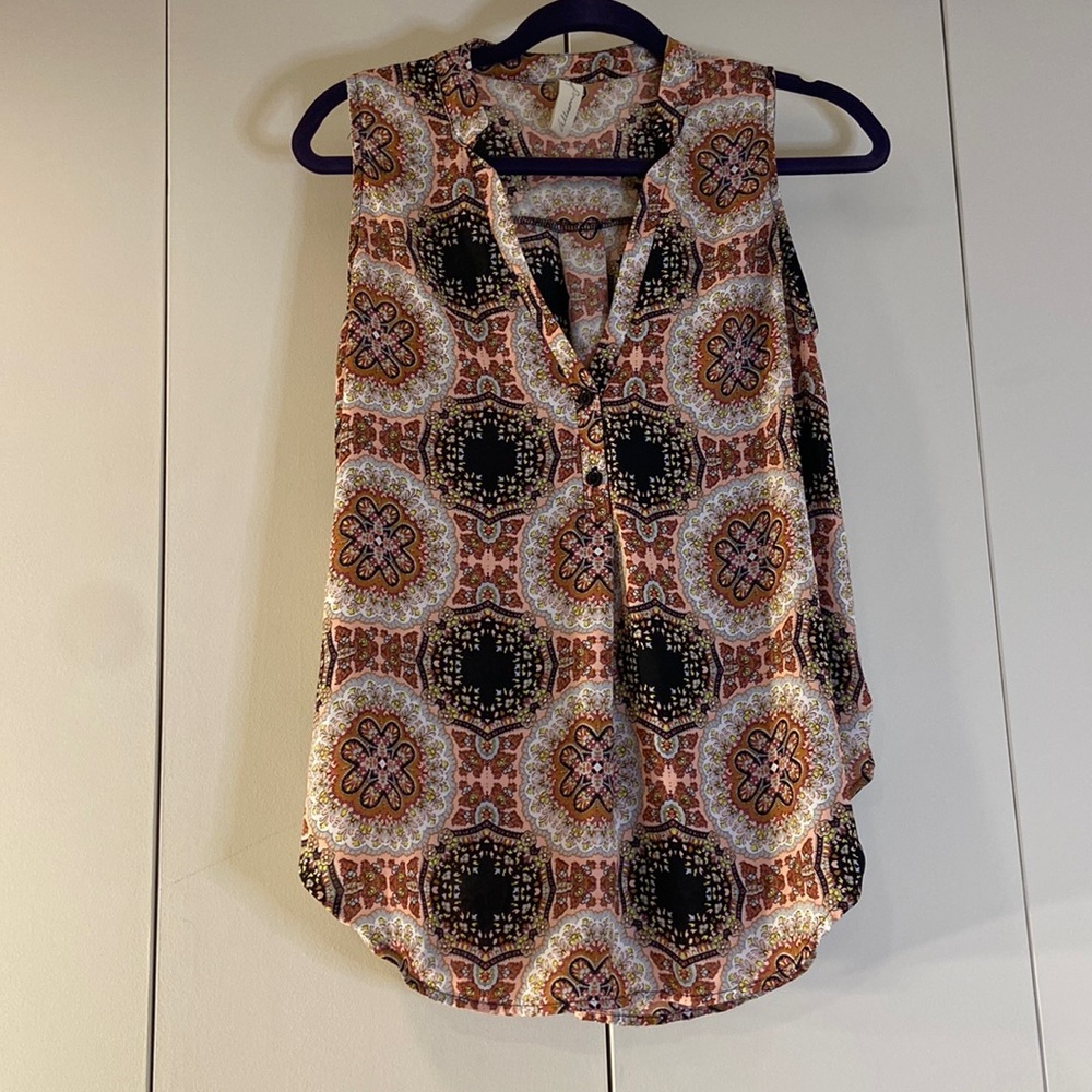 Allison Joy Tank Blouse Floral‎